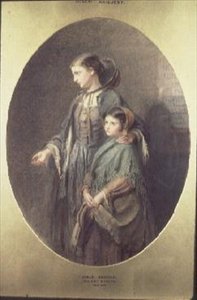 物乞いの女の子 作： Miss Adelaide Burgess